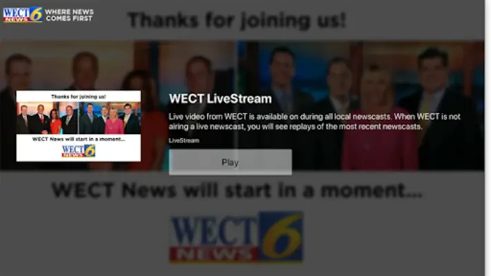 WECT 6 Local News android App screenshot 2